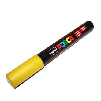 Crayon de marquage - Posca - Jaune